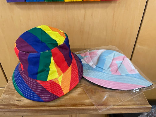 Hats - Beach -Rainbow and Transgender